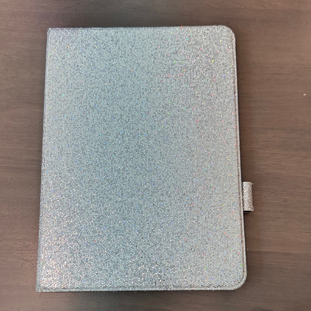 Silver Glitter iPad Air Case